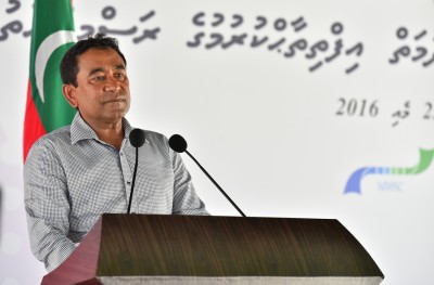 ޣައްދާރުވާ ބަޔަކު ރާއްޖެ ހުތުރު ގޮތަކަށް ސިފަކުރާތީ އެކަމުގެ ހިތި ލިބޭ: ރައީސް