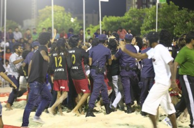 ބައިބަލާ މެޗުގެ ތެރޭގައި ހިންގި މާރާމާރީއާ ގުޅިގެން އެއްވެސް މީހަކު ހައްޔަރެއް ނުކުރޭ