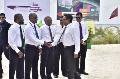 ހުޅުލޭ ރަންވޭ އަށް ބޭނުންވާ ބިން ހިއްކުމުގެ މަޝްރޫއު ރައީސް ފައްޓަވައިދެއްވައިފި
