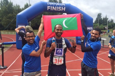 އާތިފްގެ ހިތްވަރު އެބަހުރި، 100 މޭލުގެ ރޭސް ފުރިހަމަކޮށްފި!