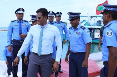 އުމަރަށް ފުލުހުން ސިކިއުރިޓީ ދޭން ފަށައިފި
