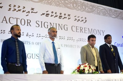 ހުޅުމާލޭގައި އަޅާ 1،000 ހައުސިން ޔުނިޓްގެ މަސައްކަތް ލަންކާ ކުންފުންޏަކަށް