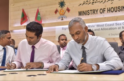 ކޮންސްޓްރަކްޝަން ސައިޓްތަކުގެ ފެން ހިންދުން ހަރުދަނާކުރަން އެމްޑަބްލިއުއެސްސީއަށް ބިމެއް ދީފި