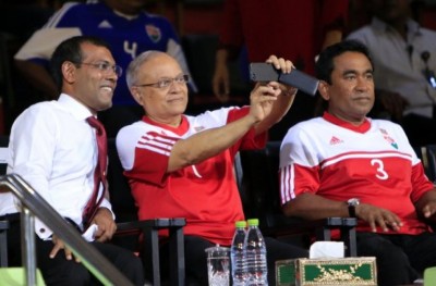 މައުމޫނަށް މާފުކޮށްފިން، ސަރުކާރު ވައްޓާލަން މިދަނީ ވާހަކަ ދައްކަމުން: ނަޝީދު