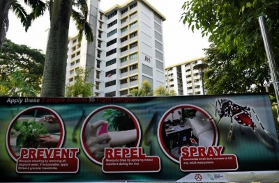 ސިންގަޕޫރުން ޒިކާ ޖެހުނު މީހުންގެ އަދަދު 215 އަށް