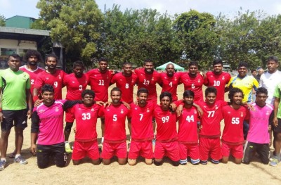 ހޭންޑްބޯޅަ ޓީމު ދެ ވަނަ މެޗުން ވެސް ލަންކާ ބަލިކޮށްފި
