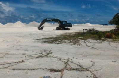 މުލީ ބިން ހިއްކުމުގެ މަސައްކަތް ހުއްޓިފައި އޮންނަތާ ދެ މަސް ފަހުން އަލުން ފަށައިފި