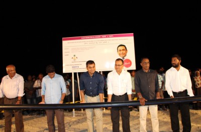 47 މިލިއަން ރުފިޔާ ހަރަދުކޮށްގެން ފޮނަދޫގައި ފެނުގެ ނިޒާމު ގާއިމްކުރަނީ