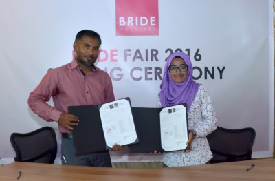 މިއަހަރުގެ ބްރައިޑް ފެއާގެ ޕާޓްނަރުންނާއެކު ސޮއިކޮށްފި