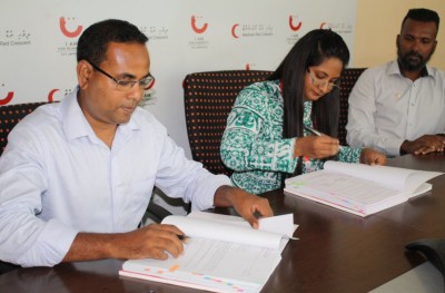 ދިވެހި ރެޑް ކްރެސެންޓުގެ މައި މަރުކަޒު ހުޅުމާލޭގައި އަަޅަން ބަޔަކާ ހަވާލުކޮށްފި