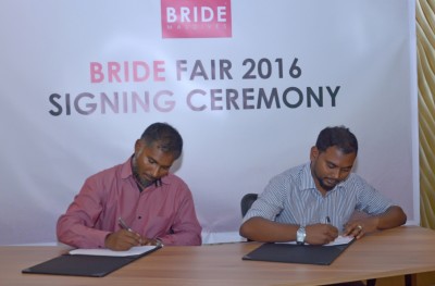 މިއަހަރުގެ ބްރައިޑް ފެއާގެ ޕާޓްނަރުންނާއެކު ސޮއިކޮށްފި