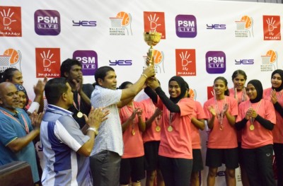 ގައުމީ އަންހެން ބާސްކެޓްބޯޅަ މުބާރާތުގެ ތަށި ސައިކްލޯން ކާމިޔާބުކޮށްފި