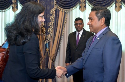 ޕީޕީއެމްއާ ގުޅޭ ހުކުމާ އެކު ރާއްޖޭގެ ޑިމޮކްރެސީ ފުނޑުފުނޑު ވެދާނެ ކަމުގެ ބިރު ބޮޑުވެއްޖެ: އެމެރިކާ