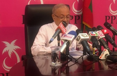 ޕީޕީއެމްގެ ރައީސްކަމުން މައުމޫން ދުރުކުރަން ކޯޓު އަމުރަކަށް އެދިއްޖެ