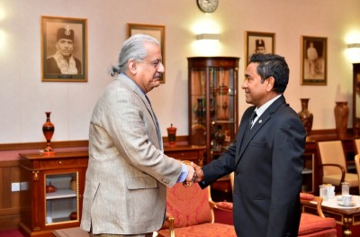 ޕާކިސްތާނުގެ ވެރިއަކު އިންޑިއާއާ ދެކޮޅަށް ރާއްޖޭގައި ކެމްޕޭން ކުރައްވައިފި