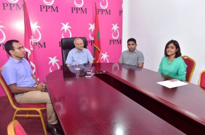 އެމްޑީޕީ ފިޔަވައި އެހެން ޕާޓީތަކަށް މައުމޫންގެ ދައުވަތެއް!