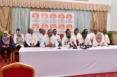 ސައްހަ ޕީޕީއެމަކީ ރައީސް ޔާމީން ފަޅި، އެގޮތަށް ދެމި ތިބޭނަން: އެމްޑީއޭ