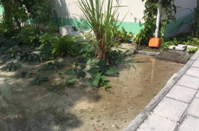 ހުޅުމާލޭގެ ބައެއް ޖަންކްޝަންތަކުން ފެން ލީކުވަނީ