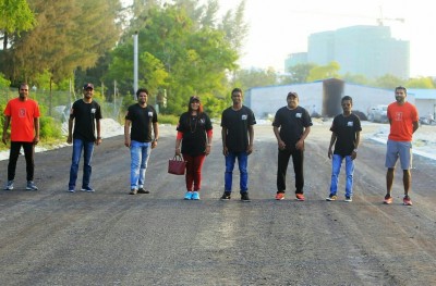 ސިންތެޓިކް އެތުލެޓިކްސް ޓްރެކުގެ 75 ޕަސެންޓް މަސައްކަތް ނިމިއްޖެ