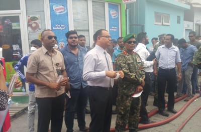 އަލިފާންގަނޑު ވަނީ ކޮންޓްރޯލް ކުރެވިފައި: އެމްއެންޑީއެފް