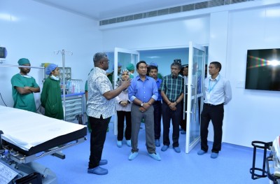 އައިޖީއެމްއެޗްގެ އާ ހިދުމަތްތައް ރައީސް އިފުތިތާހު ކޮށްދެއްވައިފި