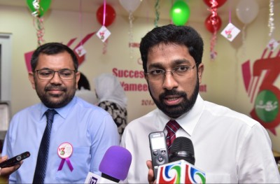 ރައީސް ޔާމީނަށް 2018 ދޭން ނުޖެހޭ ސަބަބެއް ނެތް: އަޒްލީން