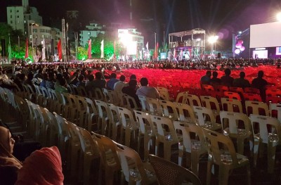 ގިނަ އަދަދެއްގެ މީހުންނާ އެކު ފެށި "ހަބޭސް 3" ޖަލްސާގެ ވަކި ހިސާބަކުން ގޮނޑިތައް ހުހަށް