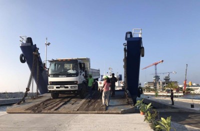 ދޯނިތައް ދޫކޮށްލައި މާލޭގެ ކުނި އުކާލުމުގެ ހުރިހާ ކަމެއް އިންޑަސްޓްރިއަލް ވިލެޖަށް ބަދަލުކޮށްފި