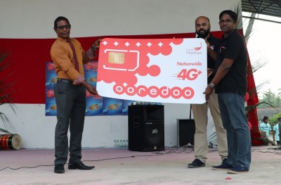 އުރީދޫން އިތުރު 40 ރަށެއްގައި 4ޖީ+ގެ ހިދުމަތް ދޭން ފަށައިފި