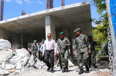 ސިފައިންގެ ފްލެޓްތައް އަންނަ އަހަރު ނިންމައި ހަވާލުކުރެވޭނެ: މިނިސްޓަރު
