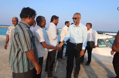 ރައީސްގެ ހާއްސަ މަންދޫބެއްގެ ގޮތުގައި މިނިސްޓަރު މުއިއްޒު ހދ.އަތޮޅުގައި