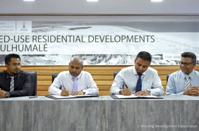 ހުޅުމާލޭގައި 73 ހައުސިން ޔުނިޓް އަޅަން ޖައުސާއާ ހަވާލުކޮށްފި