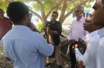 ރައީސްގެ ހާއްސަ މަންދޫބެއްގެ ގޮތުގައި މިނިސްޓަރު މުއިއްޒު ހދ.އަތޮޅުގައި