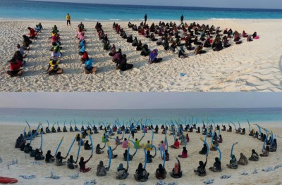 ތަފާތު މަންޒަރެއް: މޫދު ކަސްރަތުން އުތީމު އުފަލުން ފޮޅިފައި!