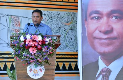 އިންތިޚާބުގެ ކުރިން ސަރުކާރާ ތޮޅުމަކީ އާރުލާ ކަމަކަށް ނުވާނެ: ރައީސް