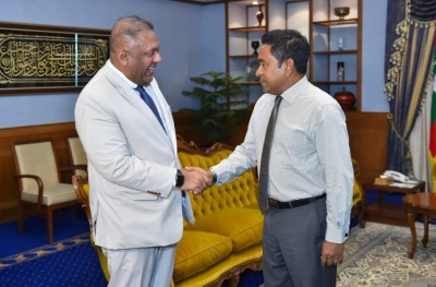 ރާއްޖޭގެ ތަރައްގީ އަށް ރައީސް ޔާމީން ކުރައްވާ މަސައްކަތްޕުޅަށް ލަންކާ އިން ތައުރީފް ކޮށްފި