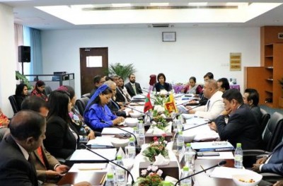 ރާއްޖޭގެ ތަރައްގީ އަށް ރައީސް ޔާމީން ކުރައްވާ މަސައްކަތްޕުޅަށް ލަންކާ އިން ތައުރީފް ކޮށްފި