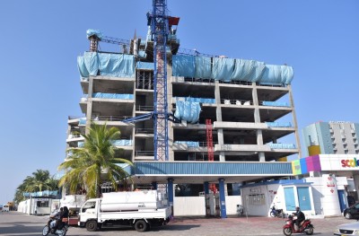އައިޖީއެމްއެޗްގެ 25 ބުރީގެ އިމާރާތުގެ މަސައްކަތް ދަނީ ޝެޑިއުލަށް ވުރެ ބާރަށް: މިނިސްޓަރު