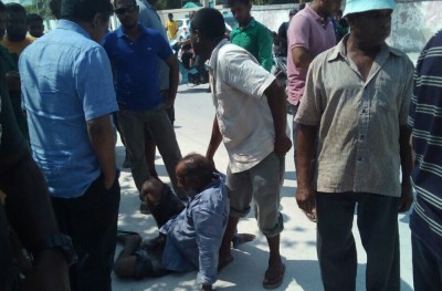 މެމްބަރު ނަޝީދު ދުއްވެވި ކާރުން ޖެހި މީހެއްގެ ފައި ބިނދިއްޖެ