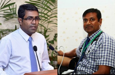 ހިތުގެ ދެ ޑޮކްޓަރަކަށް މަތީ ދަރަޖައިގެ ވަޒީފާއެއް ދޭން އަމުރު ކޮށްފި