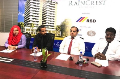 ހުޅުމާލޭގައި ރެއިންބޯ އިން ހަދާ 136 އެޕާޓްމަންޓް ގަންނަން ހުޅުވާލައިފި