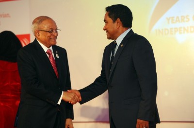 މަސީހުގެ ވޯޓުގެ ހަގީގީ މަންޒަރު: ރައީސް ޔާމީނާއި މައުމޫންގެ ކުރިމަތިލެއްވުން!