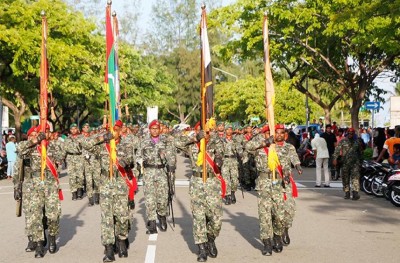 ސިފައިންގެ އަހަރީ ދުވަހާ ގުޅިގެން ޕެރޭޑެއް ބާއްވަނީ
