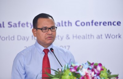 މަސައްކަތްތެރިންގެ ރައްކާތެރިކަމަށް މަސައްކަތް ކުރަންވިތާ ވަރަށް ދުވަސްވެއްޖެ: މިނިސްޓަރު