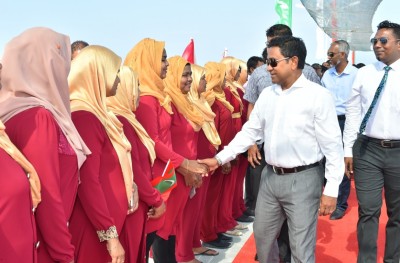 ރައީސް ޔާމީންގެ ރ، ބ އަތޮޅުގެ ދަތުރުފުޅު ދެވަނަ ފަހަރަށް ފަސްކުރައްވައިފި
