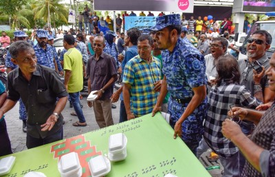 އިދިކޮޅު ކޯލިޝަނުން ބޭއްވި ސަޔަށް ފުލުހުން ހުރަސް އަޅައިފި