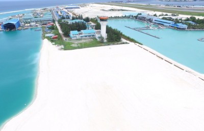 40 މިލިއަން ޑޮލަރުގެ އާ ސީޕްލޭން ޓާމިނަލް އަޅާ ސަރަހައްދު ހިއްކައި ނިންމައިފި