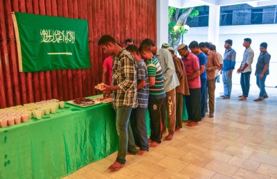 ސައޫދީ އެމްބަސީން އިސްލާމީ މަރުކަޒުގައި ކޮންމެ ދުވަހަކު ރޯދަވީއްލުން ދެނީ