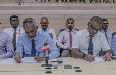 މަހިބަދޫ ބަނދަރު ހަދަން 31 މިލިއަން ރުފިޔާ އަށް ސެނޮކްއާ ހަވާލުކޮށްފި