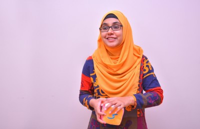 ދިވެހި ބަހުގެ ލޯބީގައި ޑިޒައިނަރަކު ދައްކާ ތަފާތު